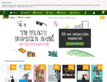 Tablet Screenshot of casadellibro.com